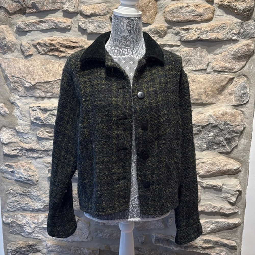 Weave of the Irish Vintage Tweed Plaid Blazer